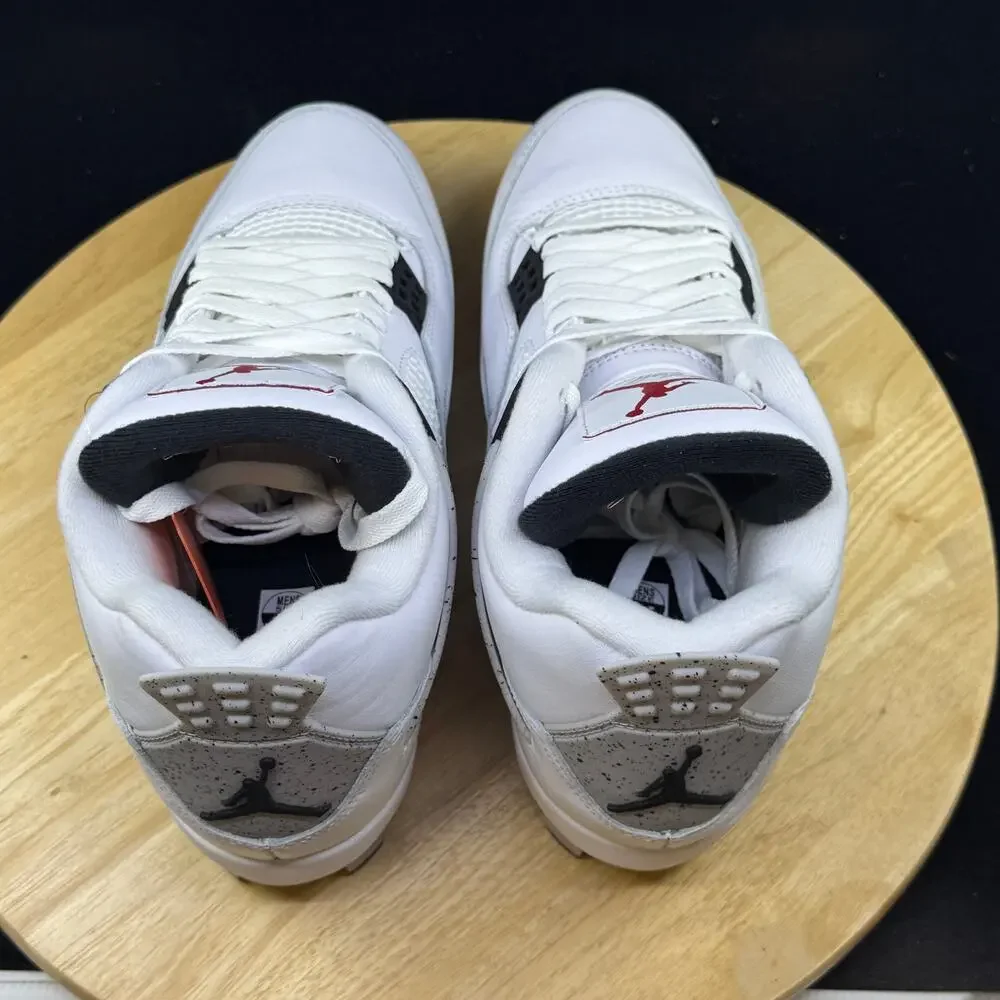 Nike Men's Air Jordan 4 Retro MCS Baseball Cleats - HQ0209 106- New - Size 10